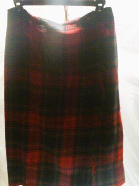 Vintage plaid skirt